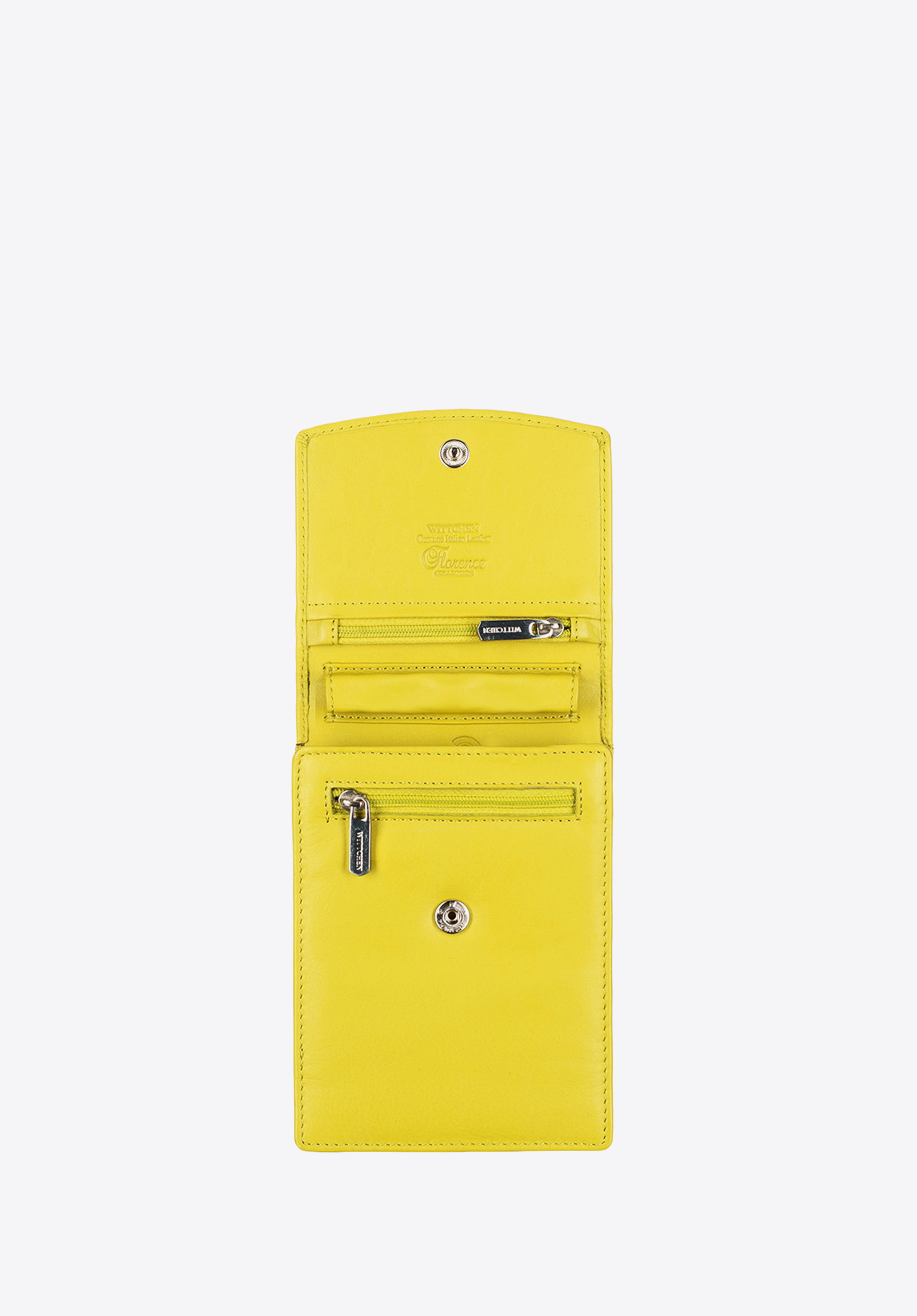 Гаманець, жовтий, 14-3-100-Y, Фото 1