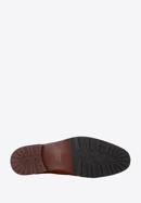 Derby-Schuhe aus Wildleder mit dekorativen Besätzen, ziegelrot, 96-M-702-5-45, Bild 6