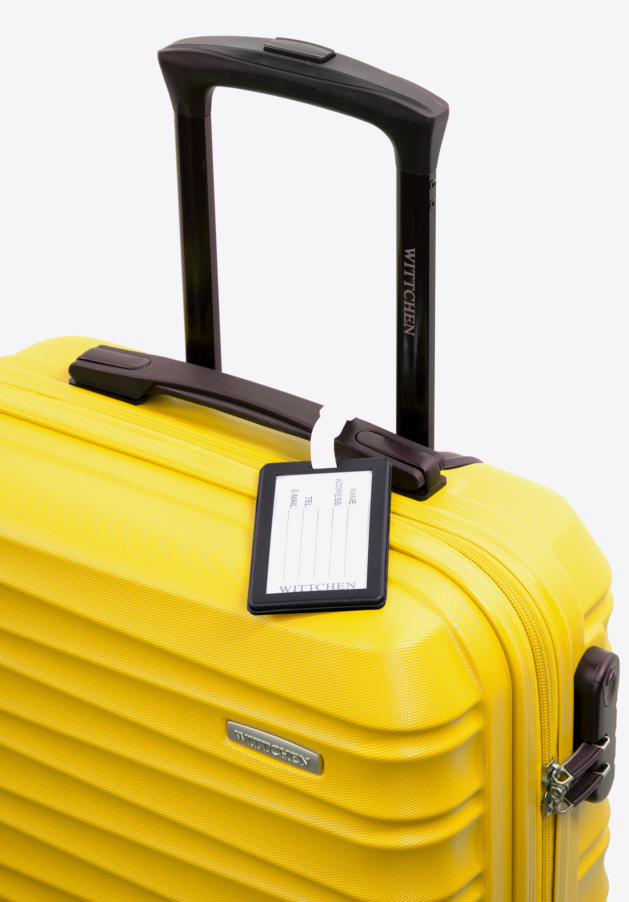 Malý kufor ABS a identifikačný štítok, žltá, 56-3A-311-50Z4, Obrázok 1