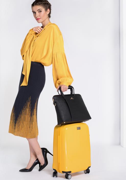 Kabinový cestovní kufr, žlutá, 56-3P-571-10, Obrázek 12