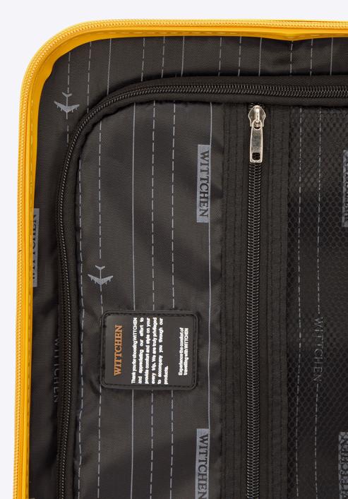 Kabinový kufr, žlutá, 56-3A-315-91, Obrázek 6