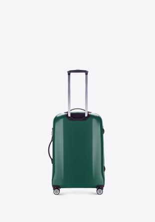 Bőrönd és neszeszer szett polikarbonátból, zöld, 56-3P-572_4-85, Fénykép 1