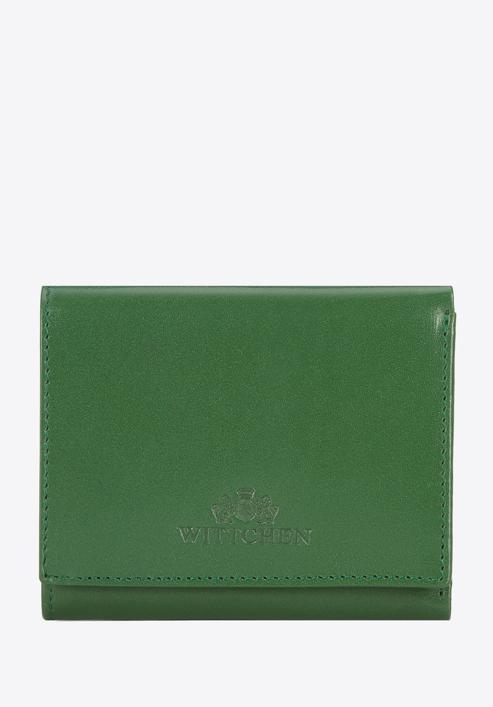 Kétoldalú női bőr pénztárca, zöld, 14-1-066-L0, Fénykép 1