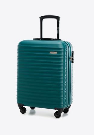 ABS bordázott kabin bőrönd, zöld, 56-3A-311-85, Fénykép 1