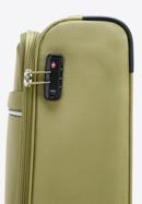 Kis puha szövetbőrönd, zöld, 56-3S-851-86, Fénykép 7