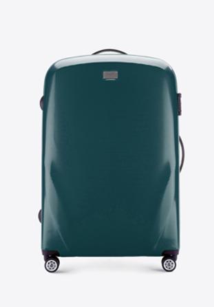 Polikarbonát nagy bőrönd, zöld, 56-3P-573-85, Fénykép 1