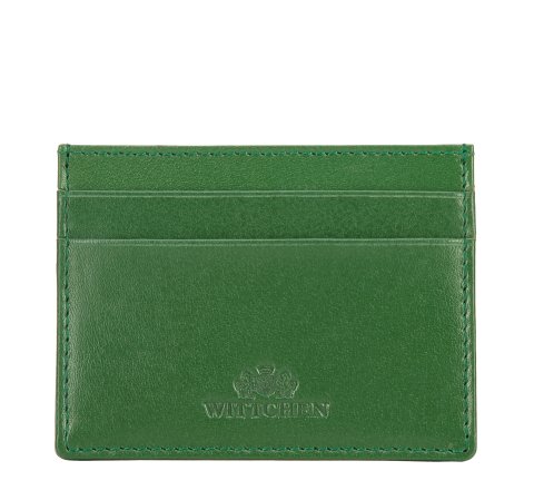 Női hitelkártya-tartó bőr tok, zöld, 14-2-003-L0, Fénykép 1