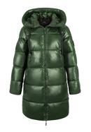 Női oversize steppelt kabát, zöld, 97-9D-403-1-S, Fénykép 30