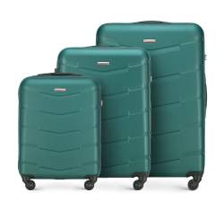 Bőrönd szett, zöld, 56-3A-40S-81, Fénykép 1