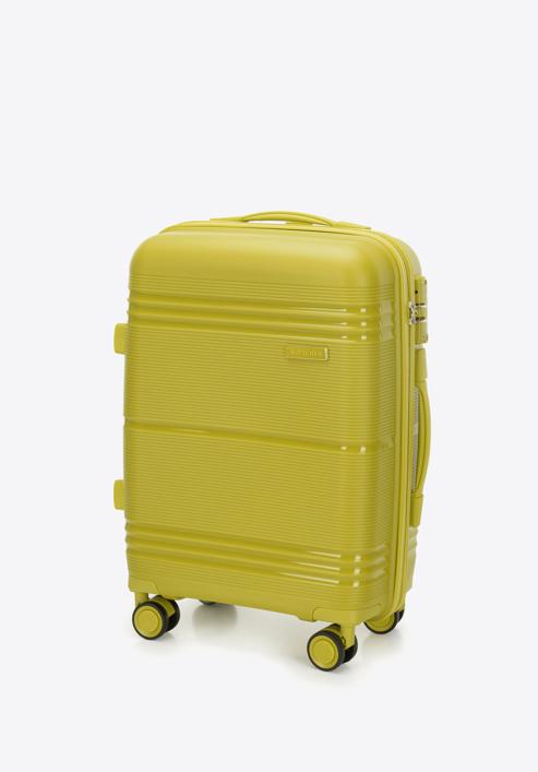 Polipropilén kabinbőrönd, zöld, 56-3T-141-90, Fénykép 4