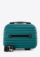 ABS bordázott utazó neszeszer táska, zöld, 56-3A-314-11, Fénykép 4
