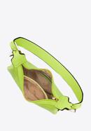 Ökobőr bagett táska, zöldcitrom zöld, 95-4Y-763-Z, Fénykép 3