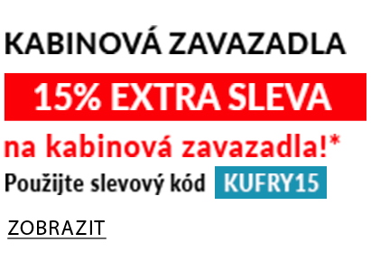 KABINOVÁ ZAVAZADLA 15% extra sleva