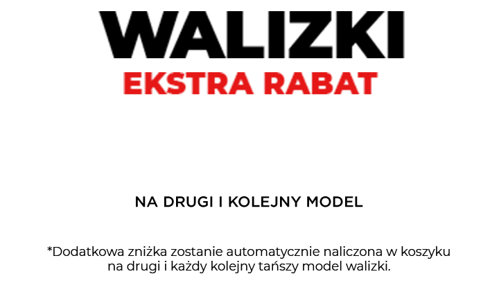 RABATY NA WALIZKI!