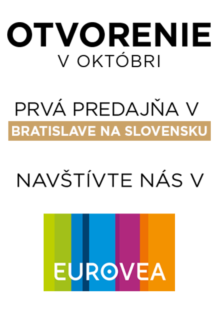 OTVORENIE V OKTÓBRI PRVA PREDAJNA V BRATISLAVE NA SLOVENSKU