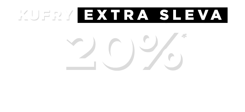 Extra 20% kufry