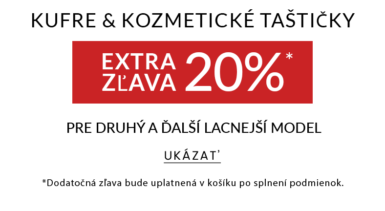KUFRE & KOZMETICKÉ TAŠTIČKY