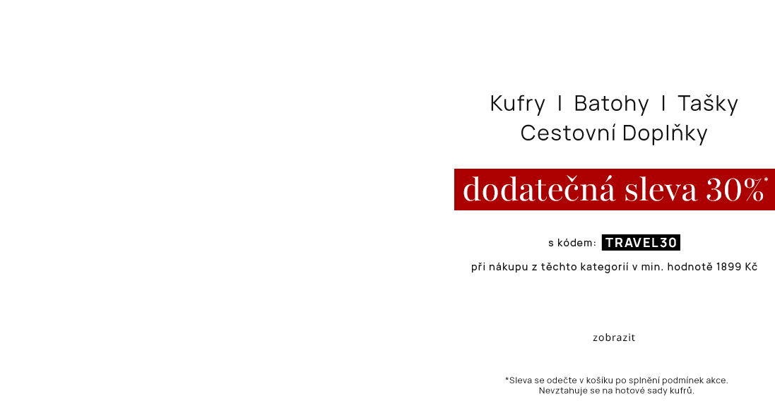 RABATY! do 30% z kodem TRAVEL30*