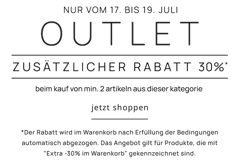 OUTLET Dodatkowy rabat