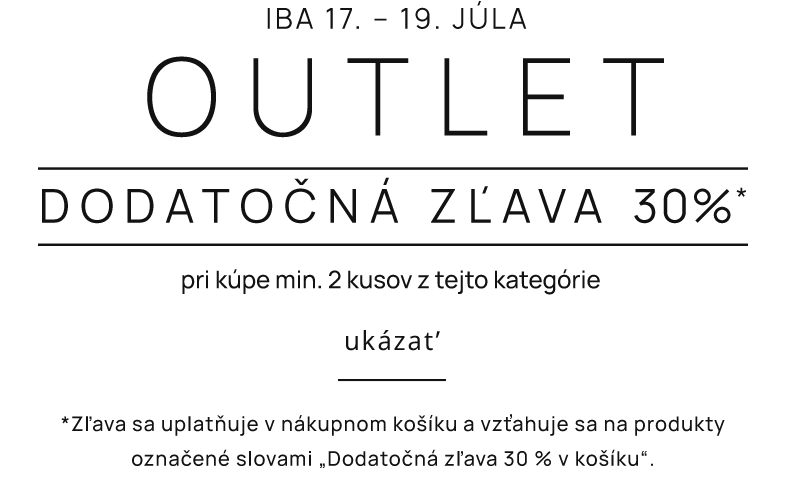 OUTLET Dodatkowy rabat