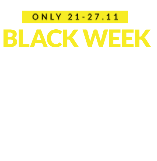 BLACK WEEK up to 70% off