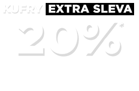 Kufry extra sleva 20%