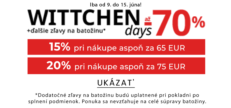 WITTCHEN dni až do -70%
