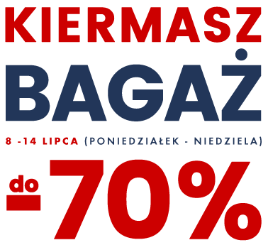 kiermasz bagażowy do -70%