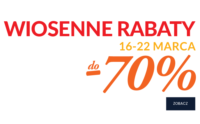 wiosenne rabaty do -70%