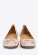 Women's ballerina shoes, beige, 86-D-708-X-37, Photo 3