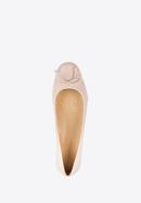 Women's ballerina shoes, beige, 86-D-708-X-37, Photo 4