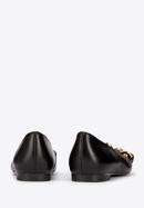 Shoes, black-gold, 94-D-500-1S-37, Photo 5