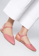 Leather low heel slingbacks, pink, 98-D-952-1-36, Photo 15