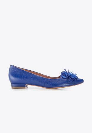 Women's ballerina shoes, cornflower blue, 86-D-560-7-35, Photo 1