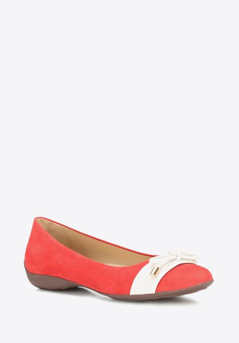 Women's shoes, red, 88-D-704-3-37, Photo 1