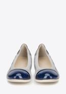 Women's shoes, grey-navy blue, 88-D-455-8-36, Photo 4