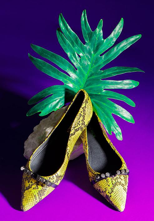 Women's ballerina shoes, , 90-D-905-Y-35, Photo 9
