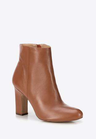Ankle boots, light brown, 89-D-754-5-41, Photo 1