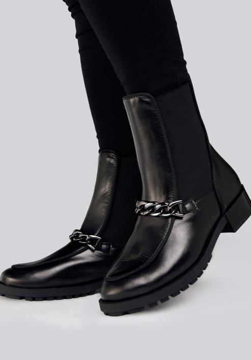 Women's boots, black, 93-D-801-1-39, Photo 31