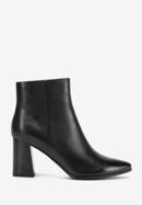 Flare-heeled boots, black, 93-D-961-4-41, Photo 1