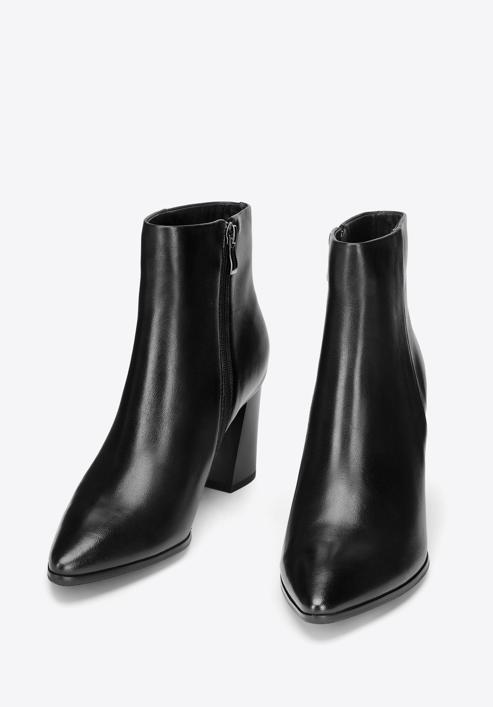 Flare-heeled boots, black, 93-D-961-4-41, Photo 2