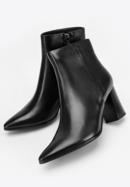 Flare-heeled boots, black, 93-D-961-4-38, Photo 7