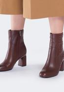 Women's ankle boots, burgundy, 89-D-909-2-40, Photo 8