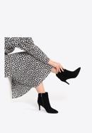Women's high stiletto heel boots, black, 91-D-961-1-40, Photo 3