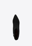 Women's high stiletto heel boots, black, 91-D-961-1-39, Photo 5