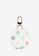 Small round leather case, off white, 34-2-002-0B, Photo 2
