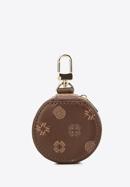 Small round leather case, brown, 34-2-002-4B, Photo 2