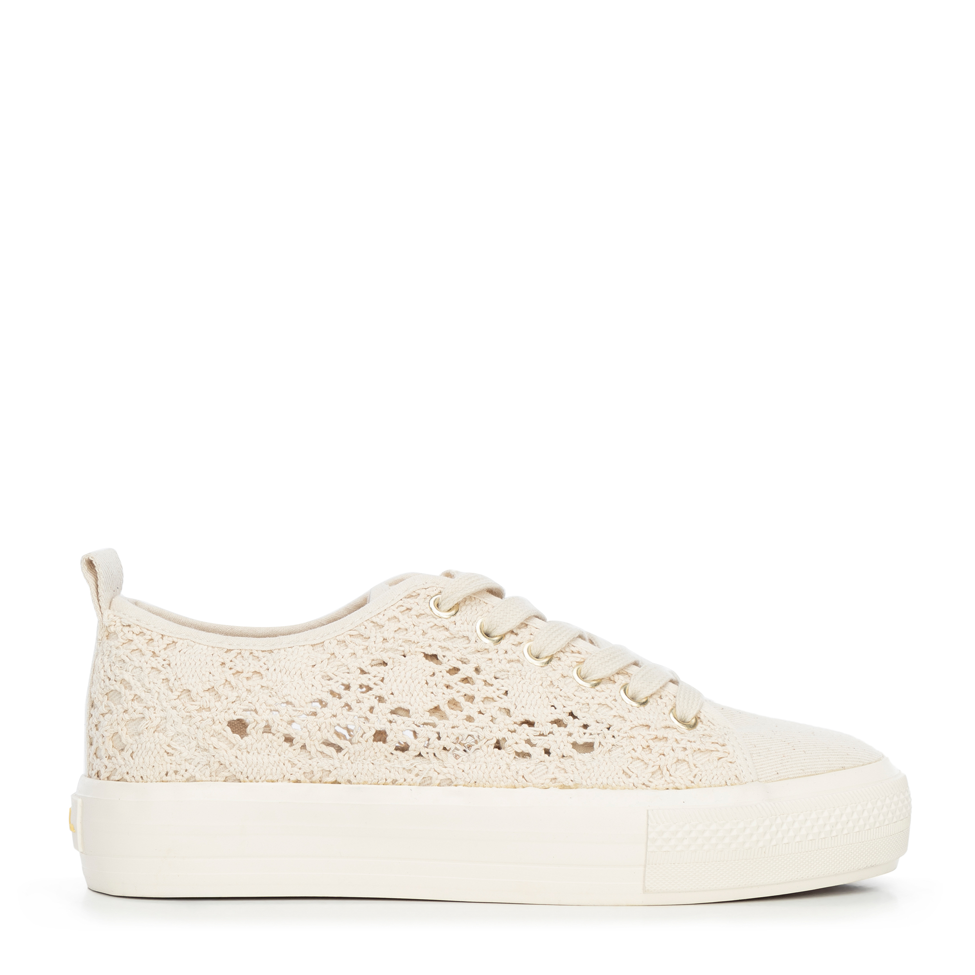 Dámske sneakersy béžové 100-DP-802-9