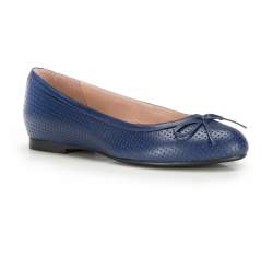 Women's ballerina shoes, navy blue, 86-D-606-7-37, Photo 1