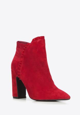 Women's shoes, red, 87-D-904-3-35, Photo 1